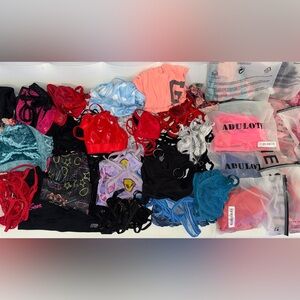 Massive 132 Piece Lingerie Bundle